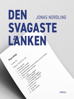 cover image of Den svagaste länken